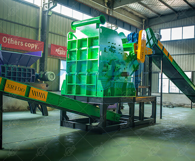 COPPER AND ALUMINUM  WASTE SHREDDER