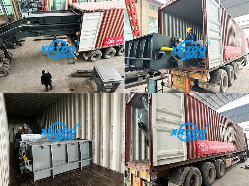 315 scrap steel crusher delivery site